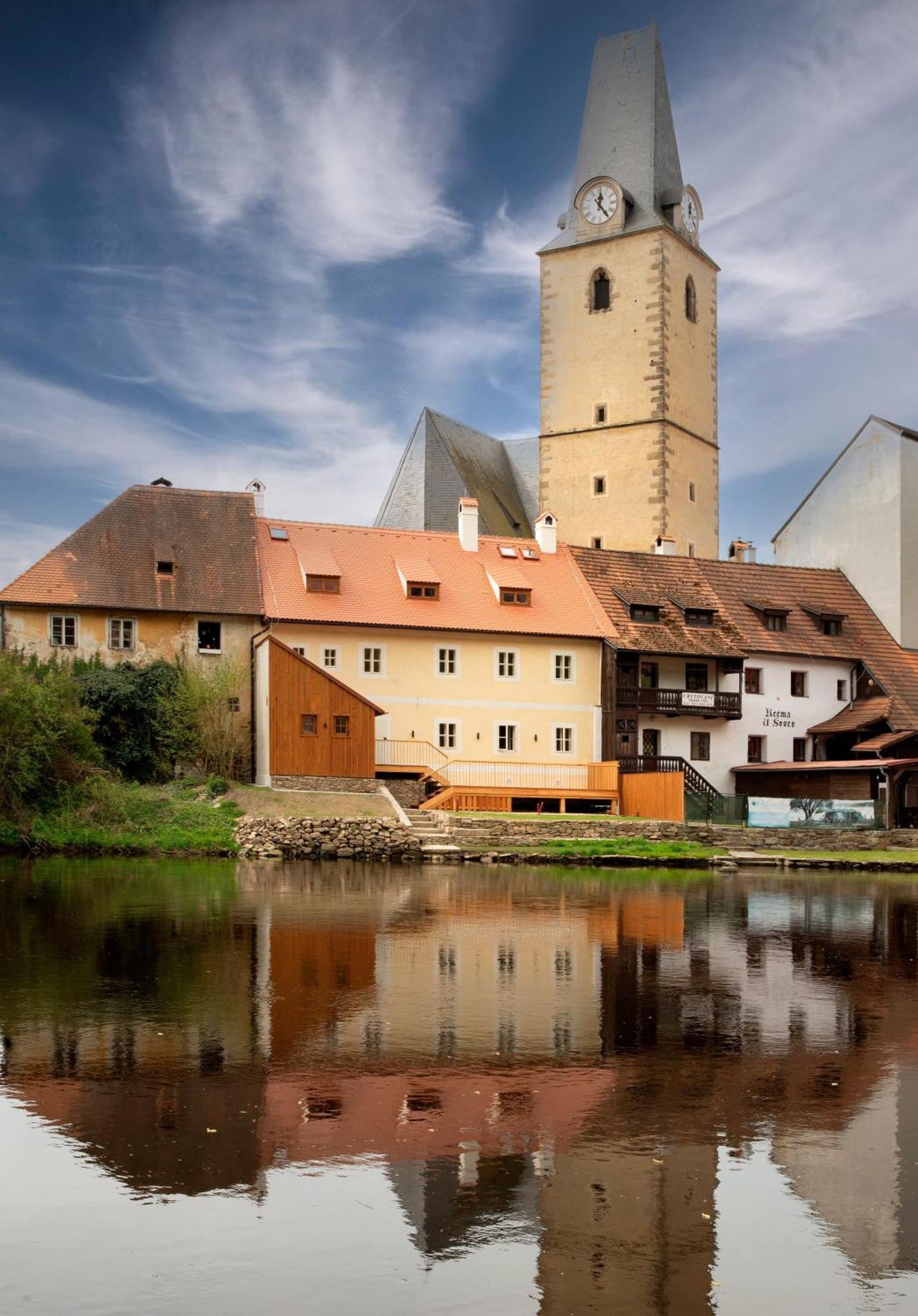 Pension U Farni Skoly Rožmberk nad Vltavou Exterior foto